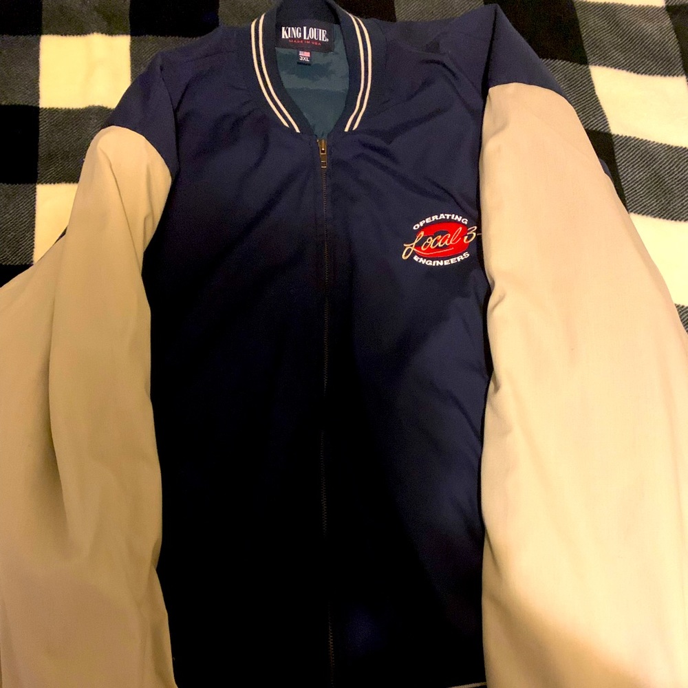 Rare 90s vintage local 3 engineering jacket